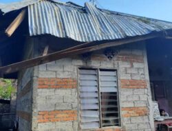 10 Rumah di Jalan Luken Rusak Akibat Angin Kencang, Atap Terbang
