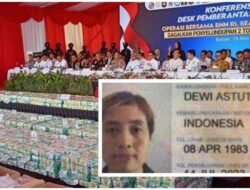 Dewi Astutik, Narkoba 2 Ton Ditangkap BNN di Kamboja