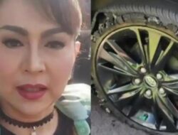 Artis Ratna Listy Nyaris Kecelakaan di Tol Cipali, Ban Mobil Pecah dan Meleleh, Ada Firasaat