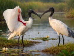 Ibis Cucuk Besi: Pemburu Pemalas yang Sunyi