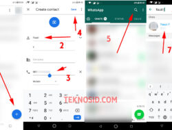 Cara sederhana tambah kontak WhatsApp Web dengan InTouchApp