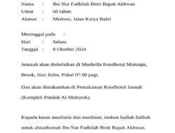 Pengalaman Singkat yang Menyakitkan – Catatan dari Rumah Duka