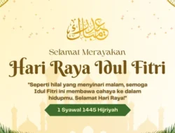 100 Ucapan Idul Fitri 2026 Islami Singkat dan Penuh Makna