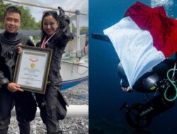 Kirana Larasati Pecahkan Rekor MURI, Wanita Pertama Menyelam 127 Meter