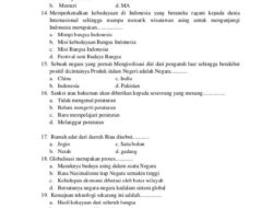 30 Soal Ujian Sekolah PKn Kelas 6 SD dan Jawaban, Latihan Kurikulum Merdeka