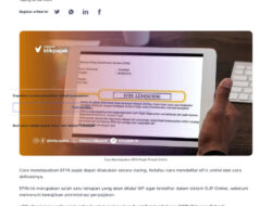 Cara Mengingat EFIN Pajak yang Hilang Secara Online Hari Ini