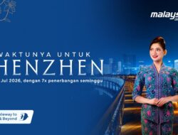 Rute Baru Malaysia Airlines: Teknologi dan Budaya di Shenzhen, Changsha, dan Fukuoka